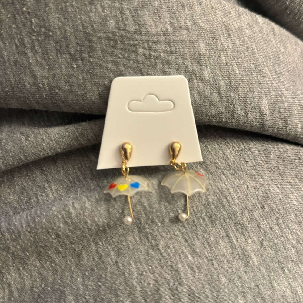 UMBRELLA cute earrings kawaii food animal - bundle for discount​​